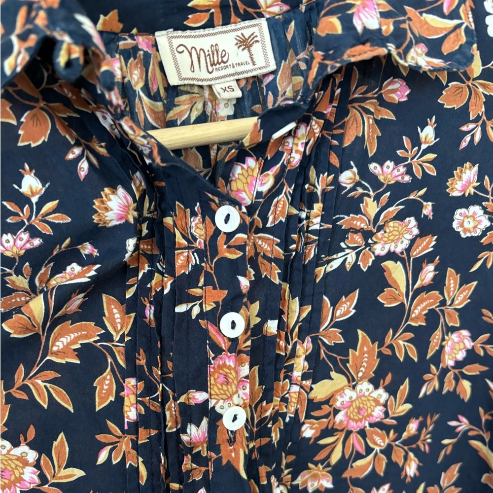Mille Brand Bonnie Floral Dress Montmarte Size XS - Picture 8 of 8
